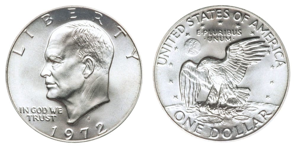 1972 S Eisenhower Dollar Value