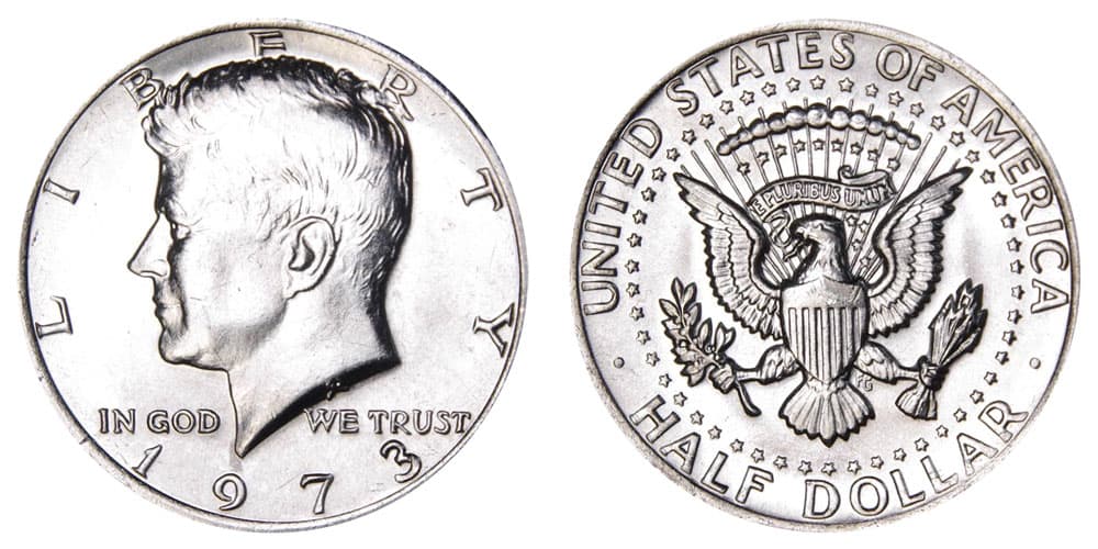 1973 No Mint Half Dollar Value