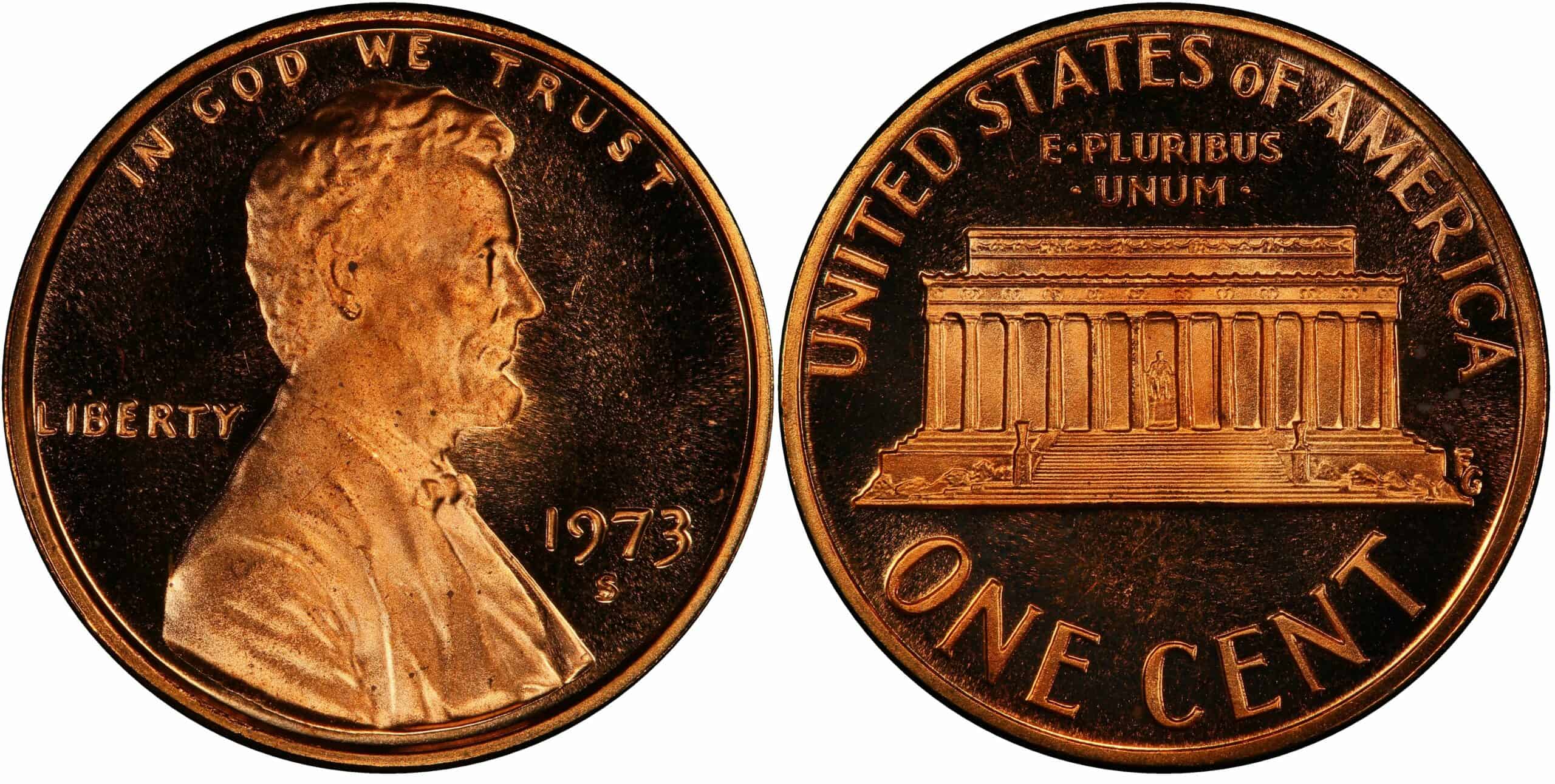 1973 – S Proof Penny Value