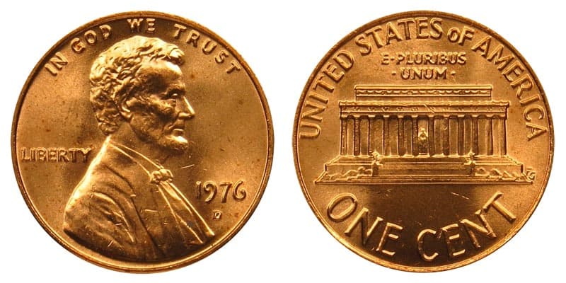 1976 D Penny Value
