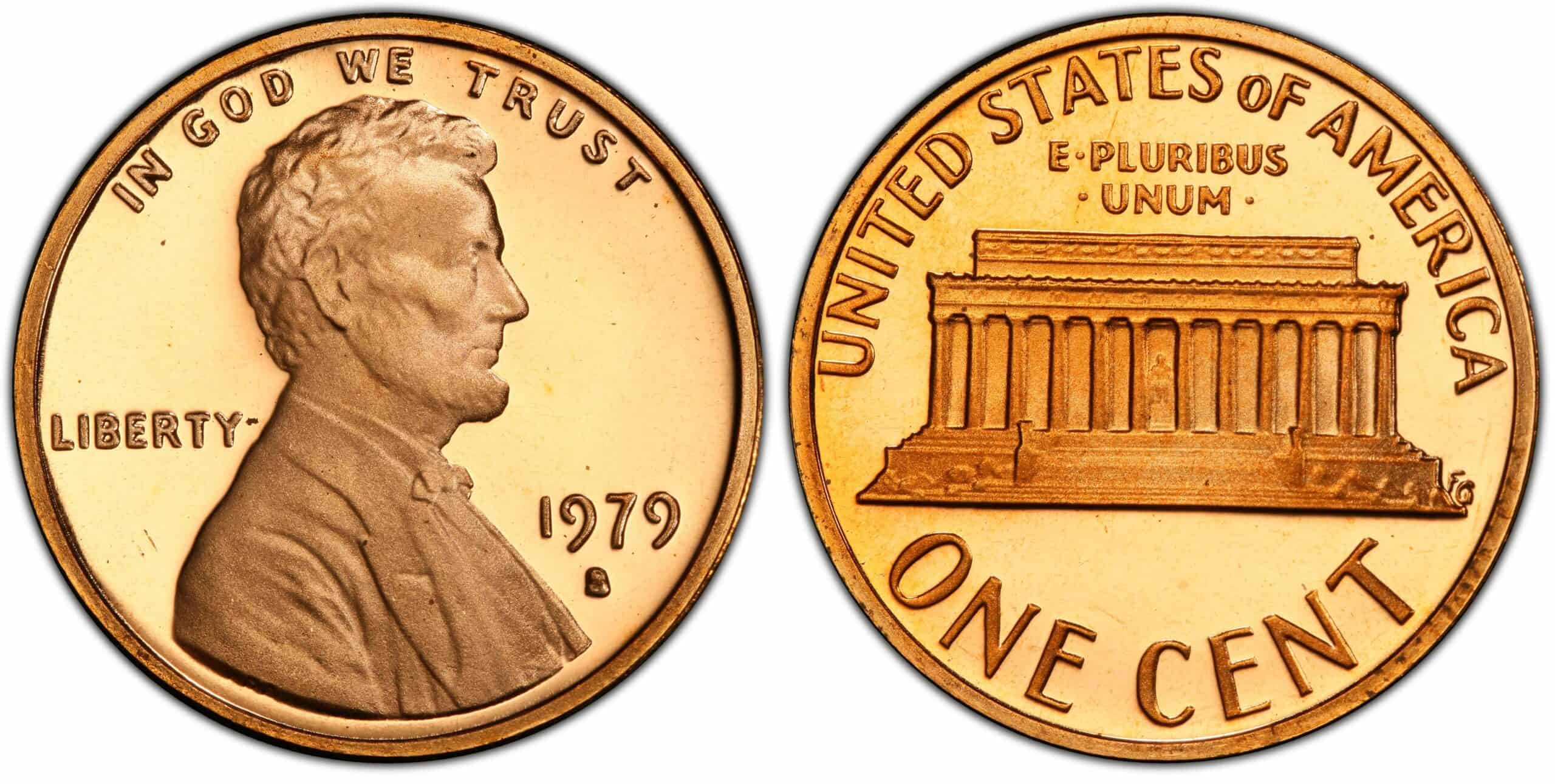 1979 S Proof Penny Value (Type 1)
