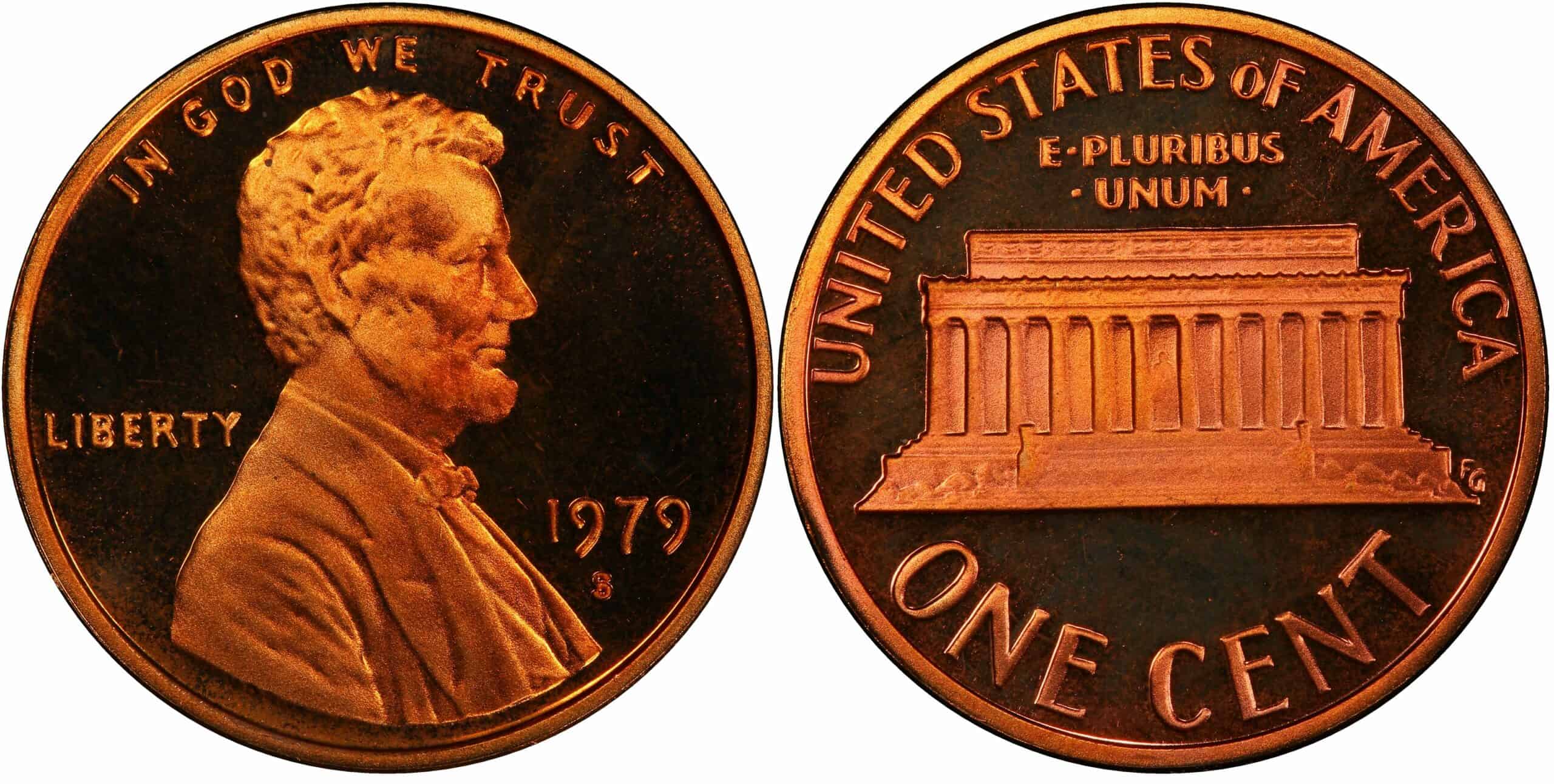 1979 S Proof Penny Value (Type 2)