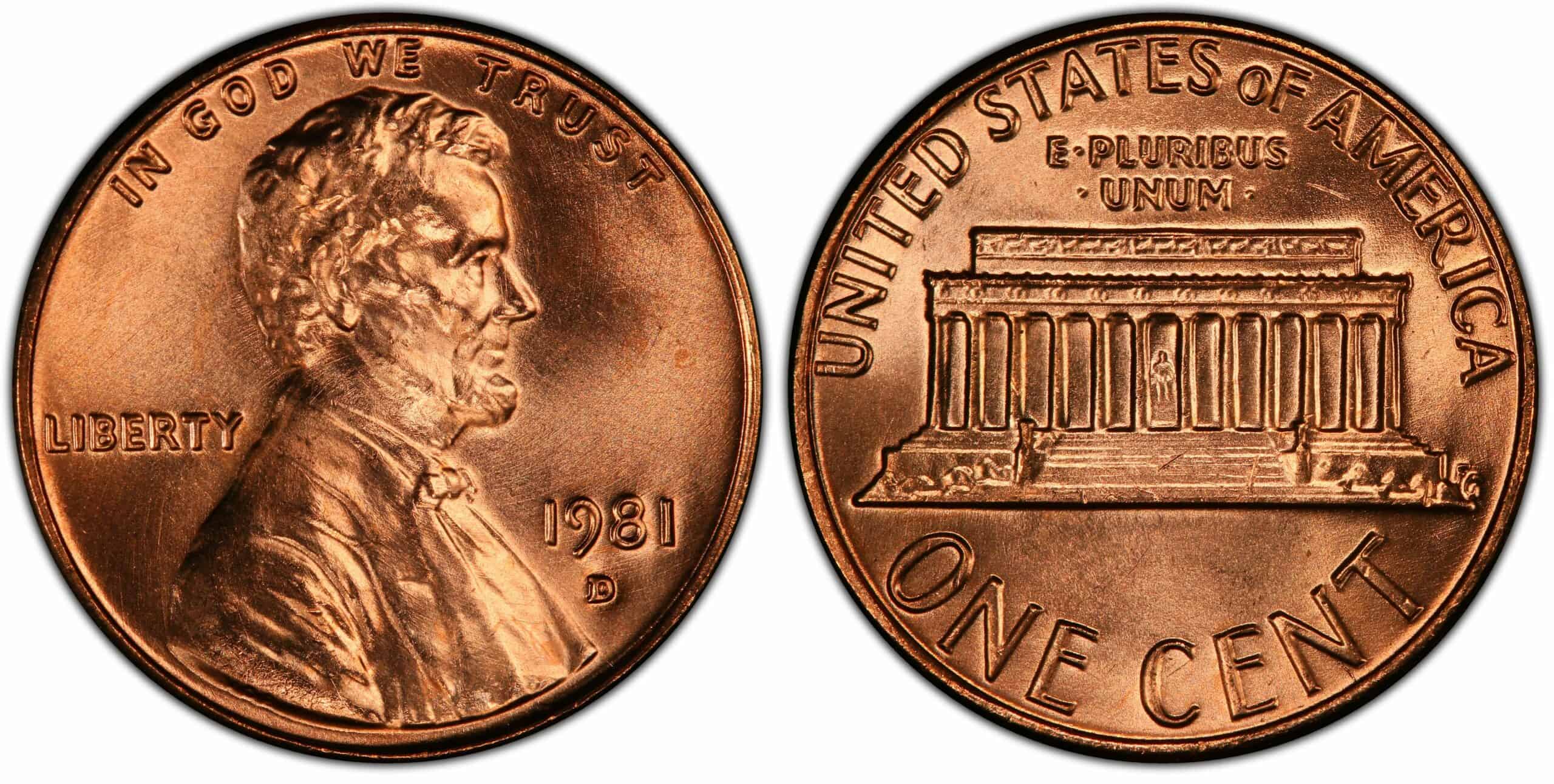 1981 D Penny Value