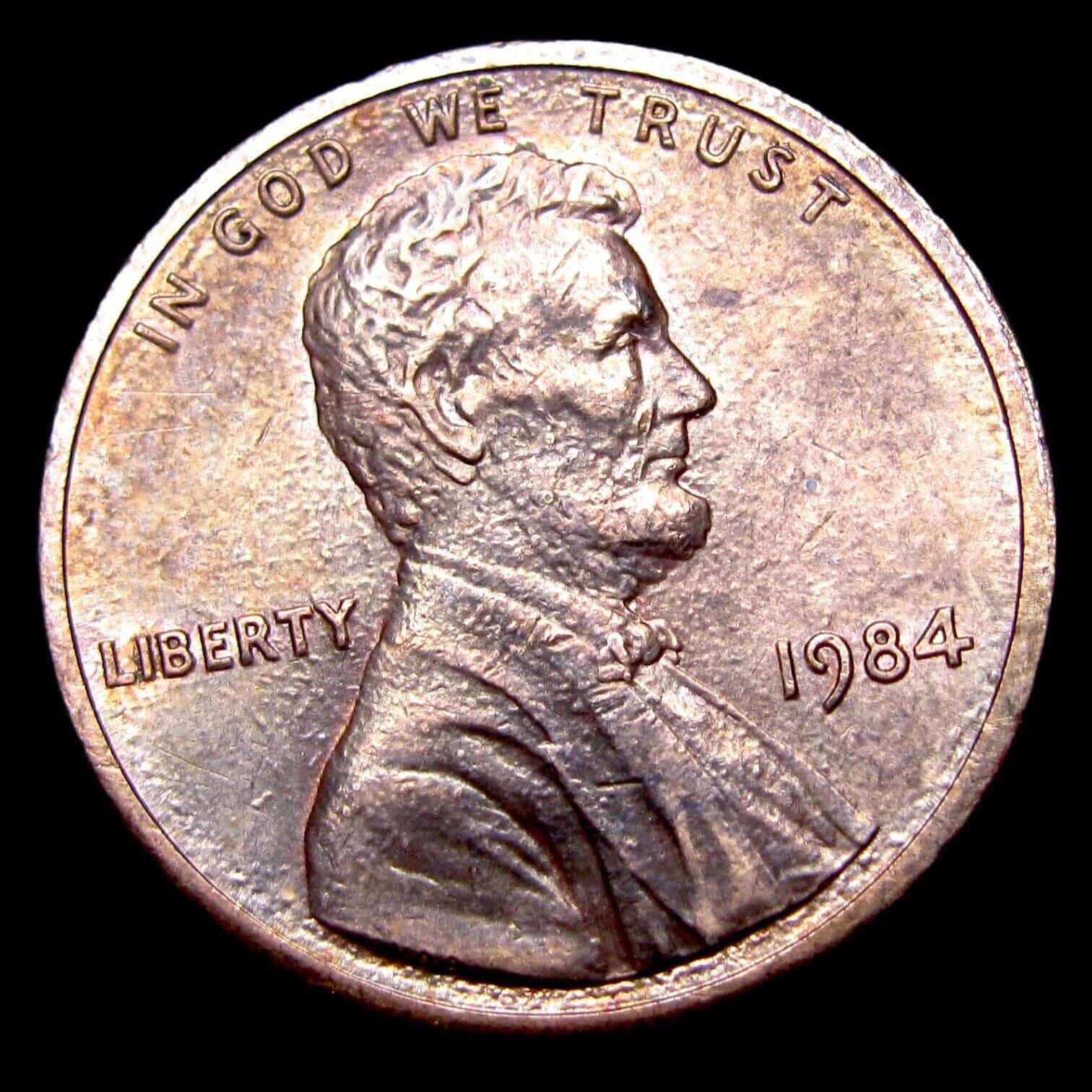 1982 Penny Value Double Die Obverse “Double Ear” Error