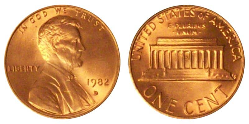 1982 penny value