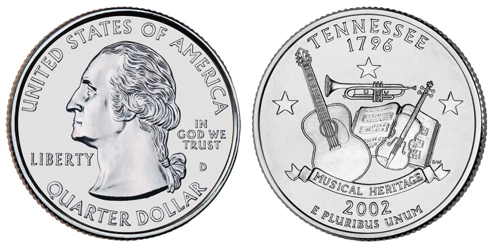 2002 D Quarter Tennessee Value
