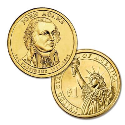 John Adams D Mint Mark Dollar Coin Value