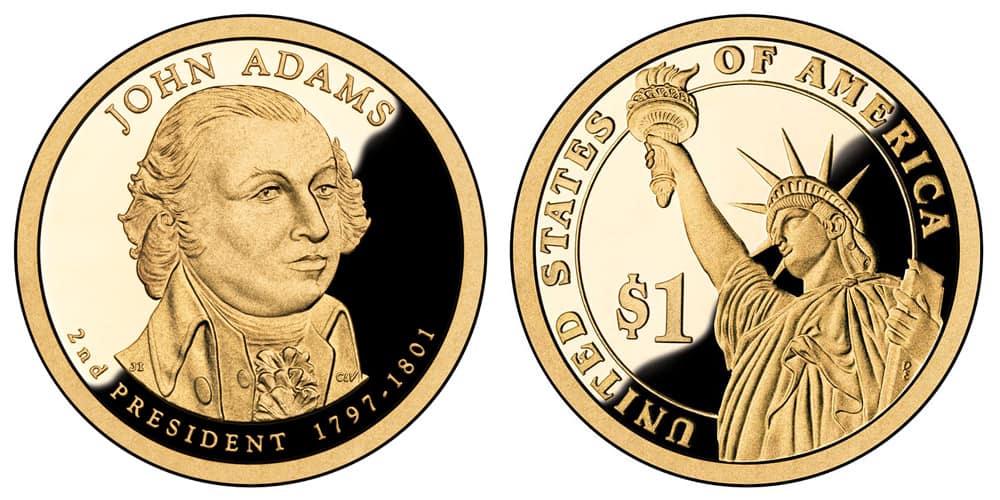 John Adams S Mint Mark Dollar Coin Value