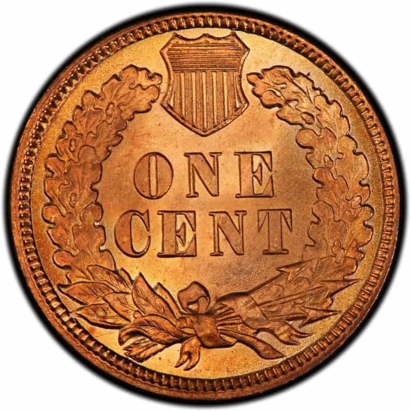 The Reverse of the 1898 Indian Head Penny