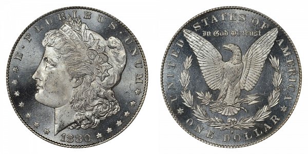 1880 S Morgan Silver Dollar Value