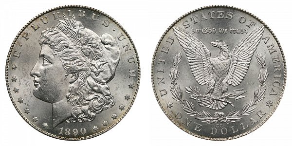 1890 CC Silver Dollar Value