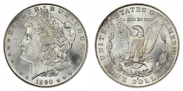1890 S Silver Dollar Value