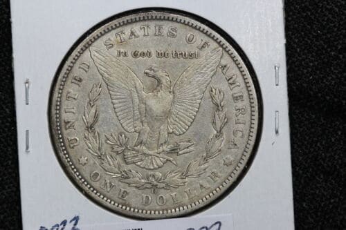 1897 Silver Dollar Minor Lamination Error