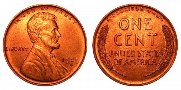 1909 S Wheat Penny Value
