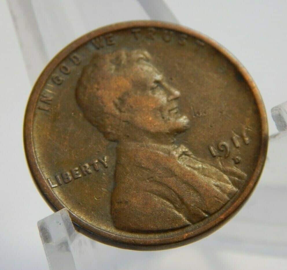 1911 Wheat Penny Repunched Mint Marks Error