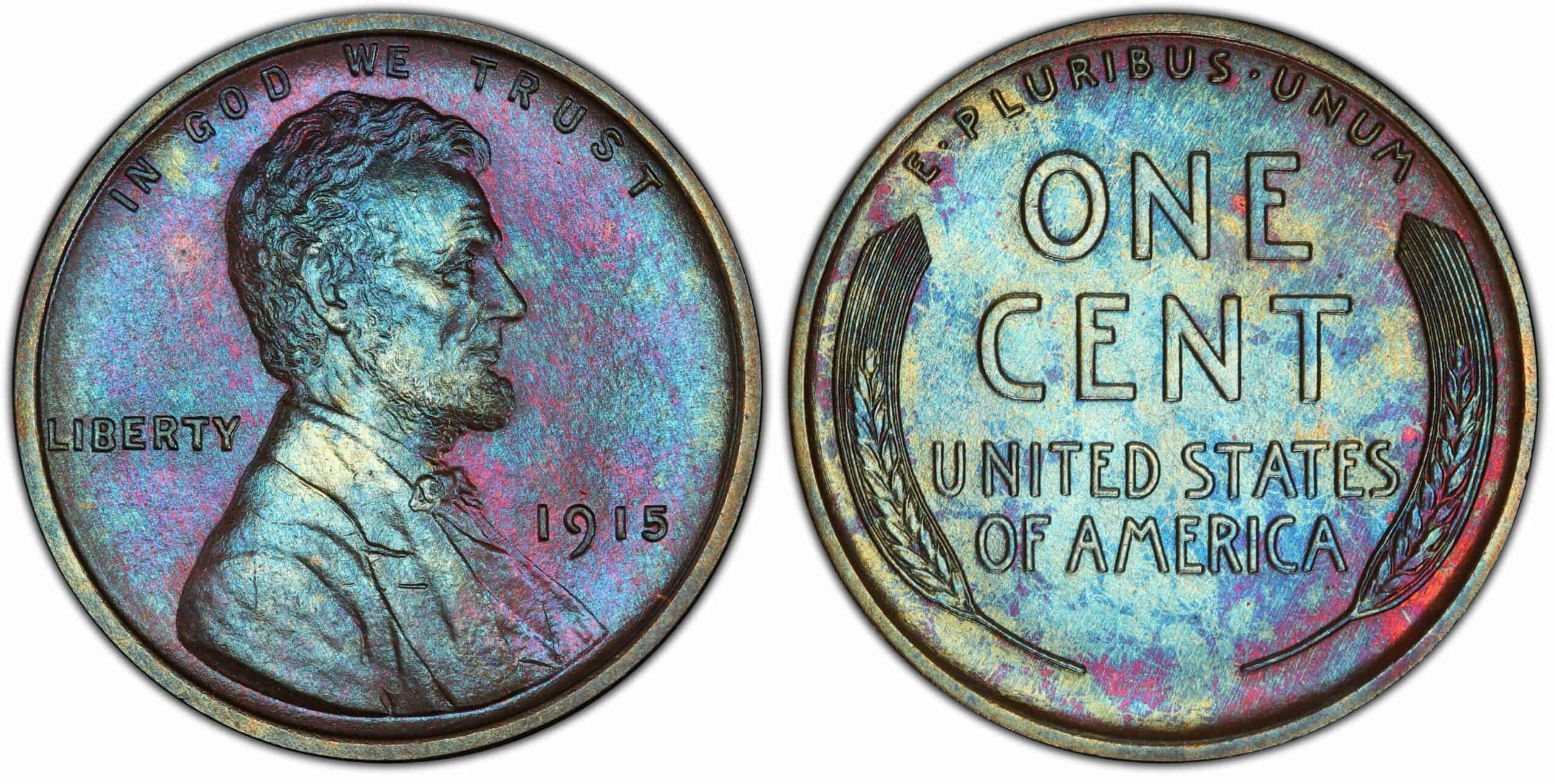 1915 Proof Penny