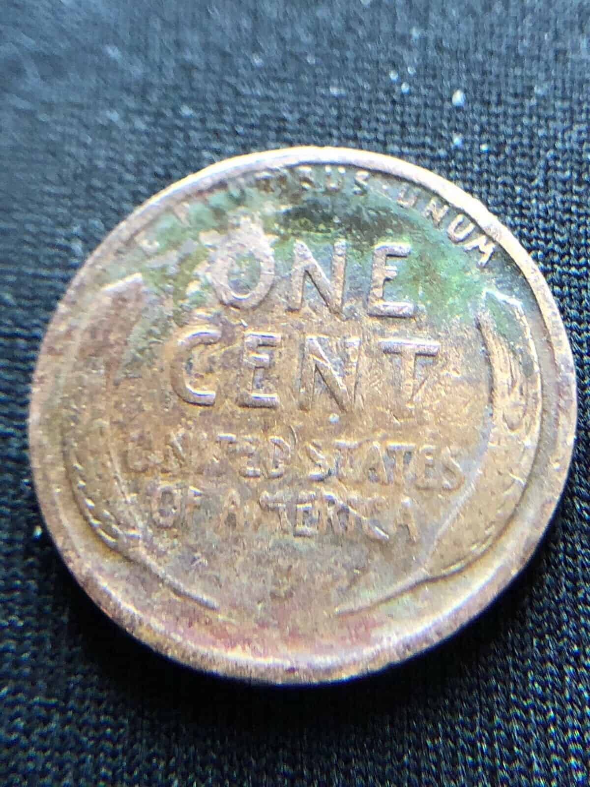 1916 Penny With Die Cracks Error