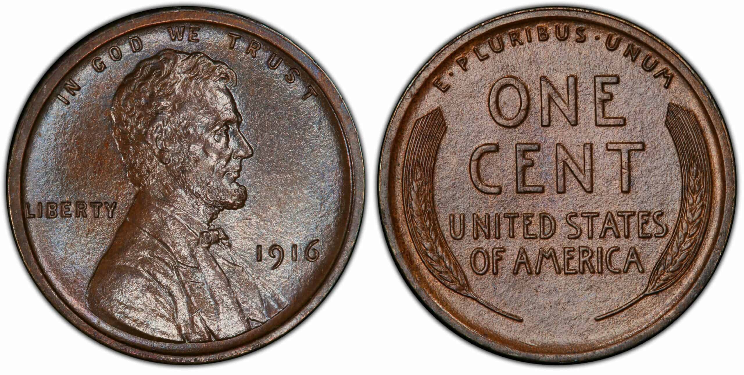 1916 Proof Penny