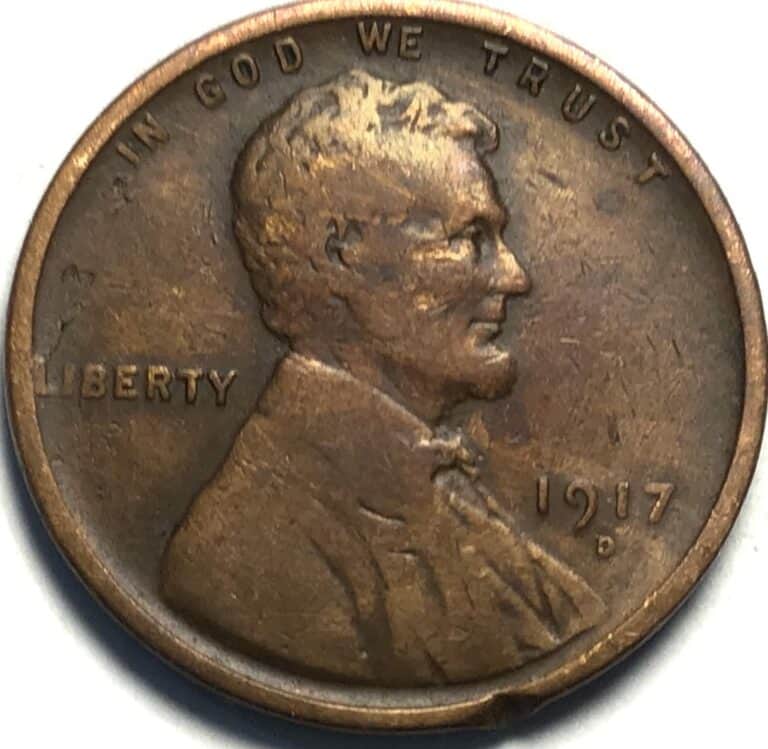 1917 wheat penny value