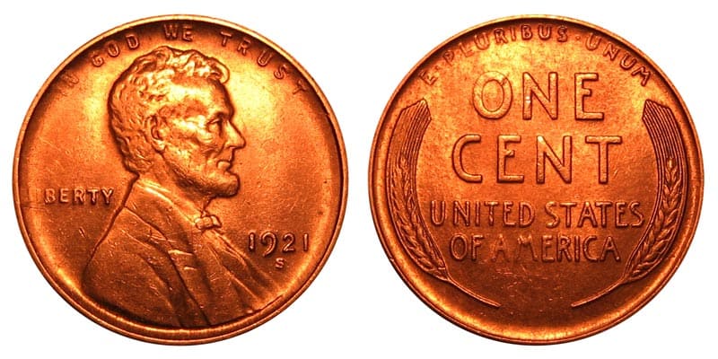 1921 S Penny Value