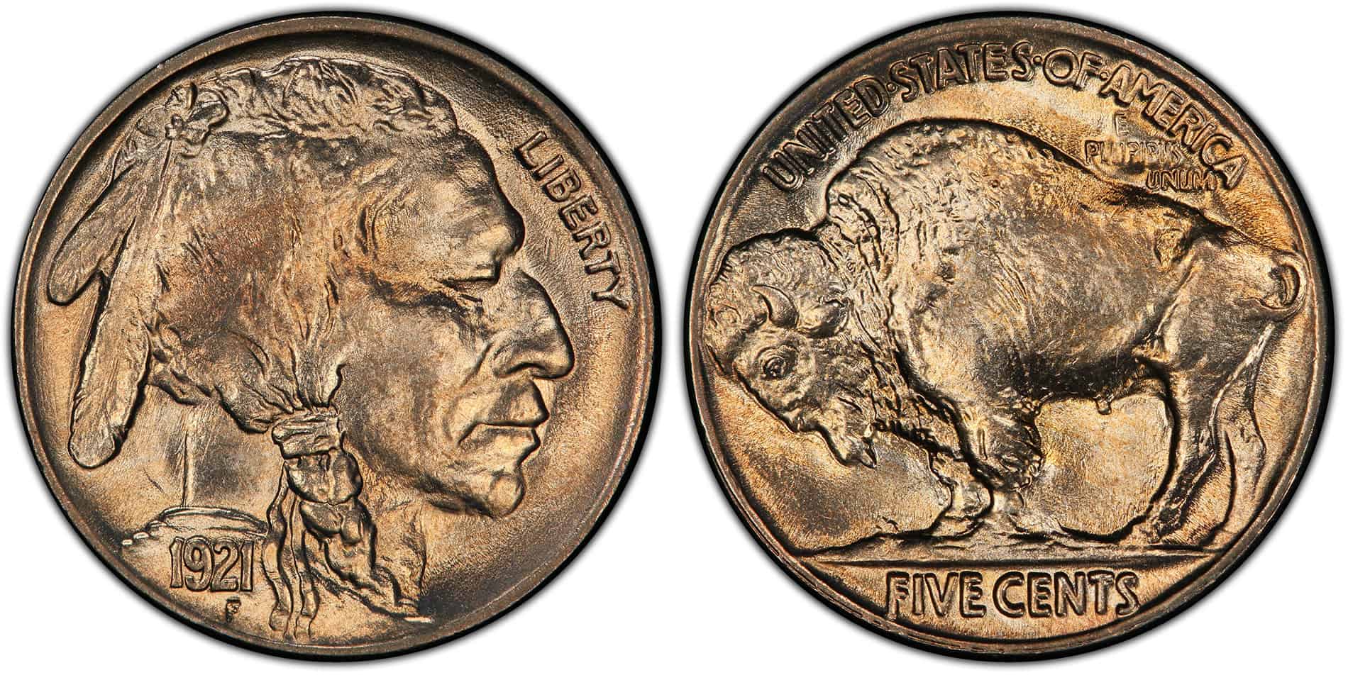 1923 Buffalo Nickel Two-Feather Error