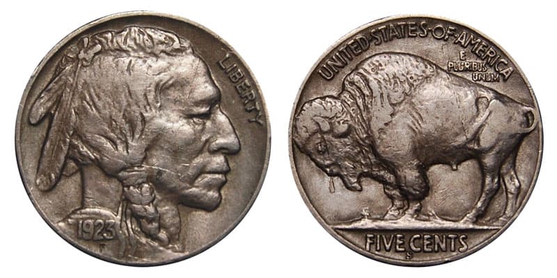 1923 S Buffalo Nickel Value