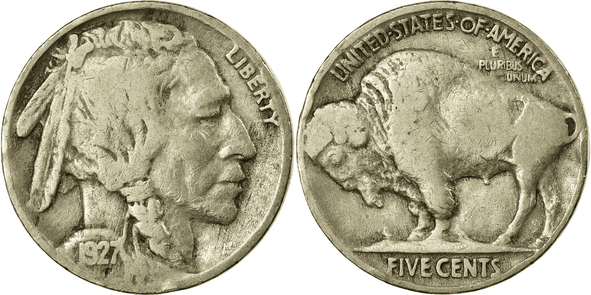1927 No Mint Mark Buffalo Nickel Value