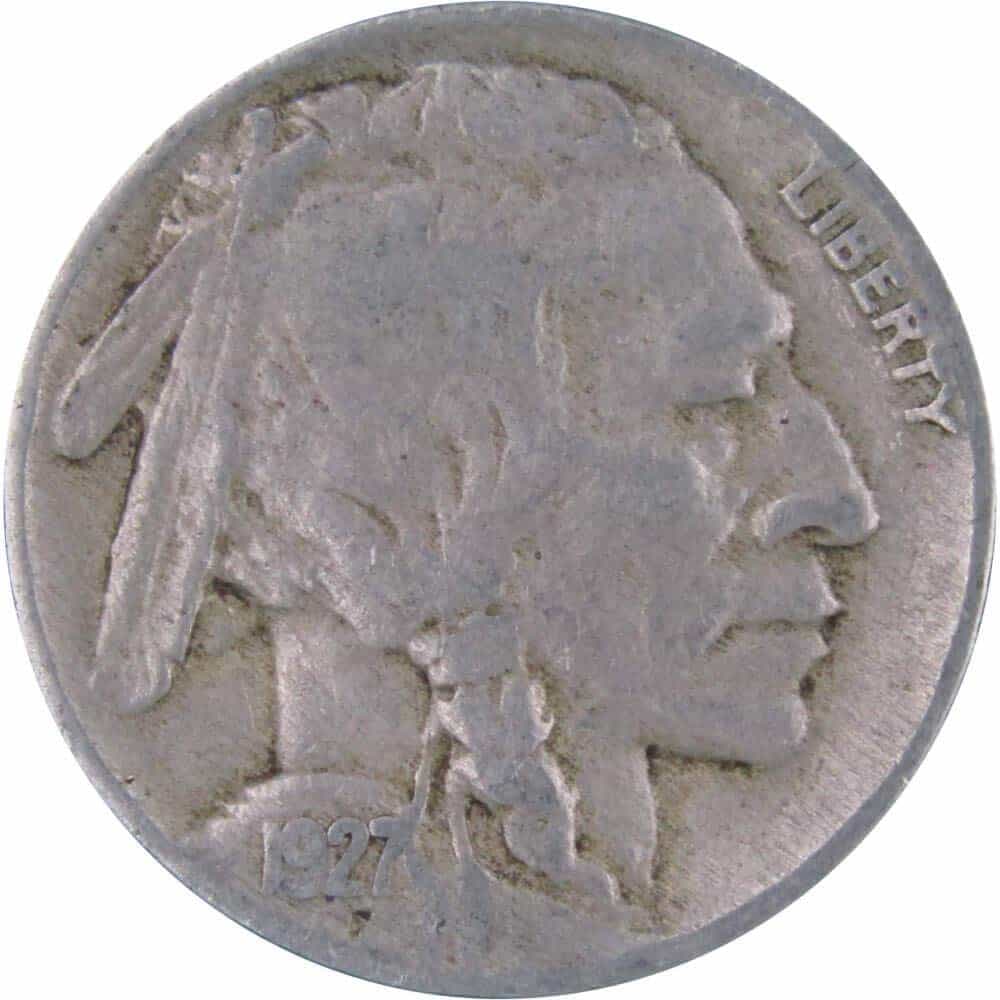 1927 buffalo nickel value