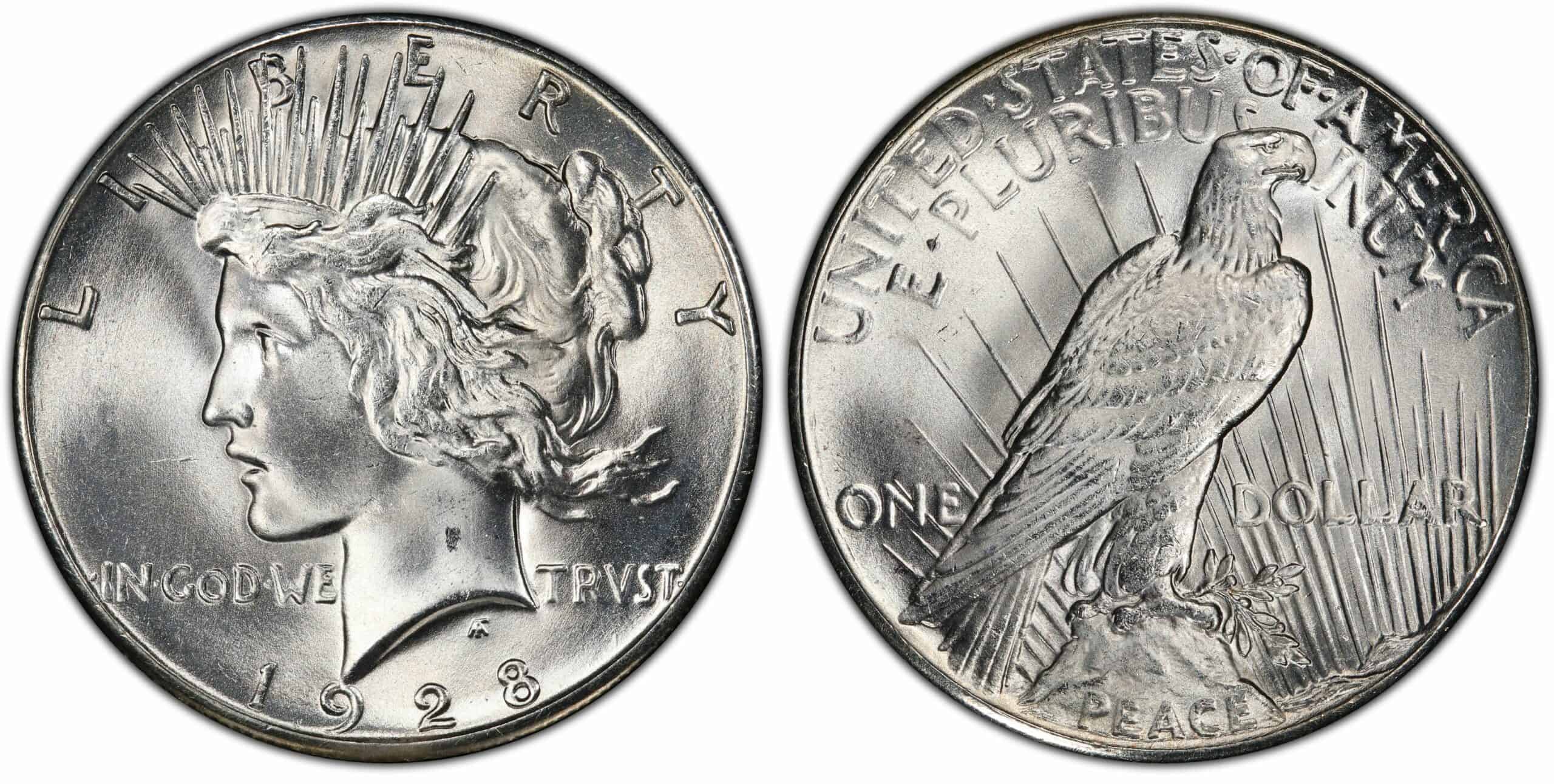 1928 No Mint Mark Silver Dollar (P) Value
