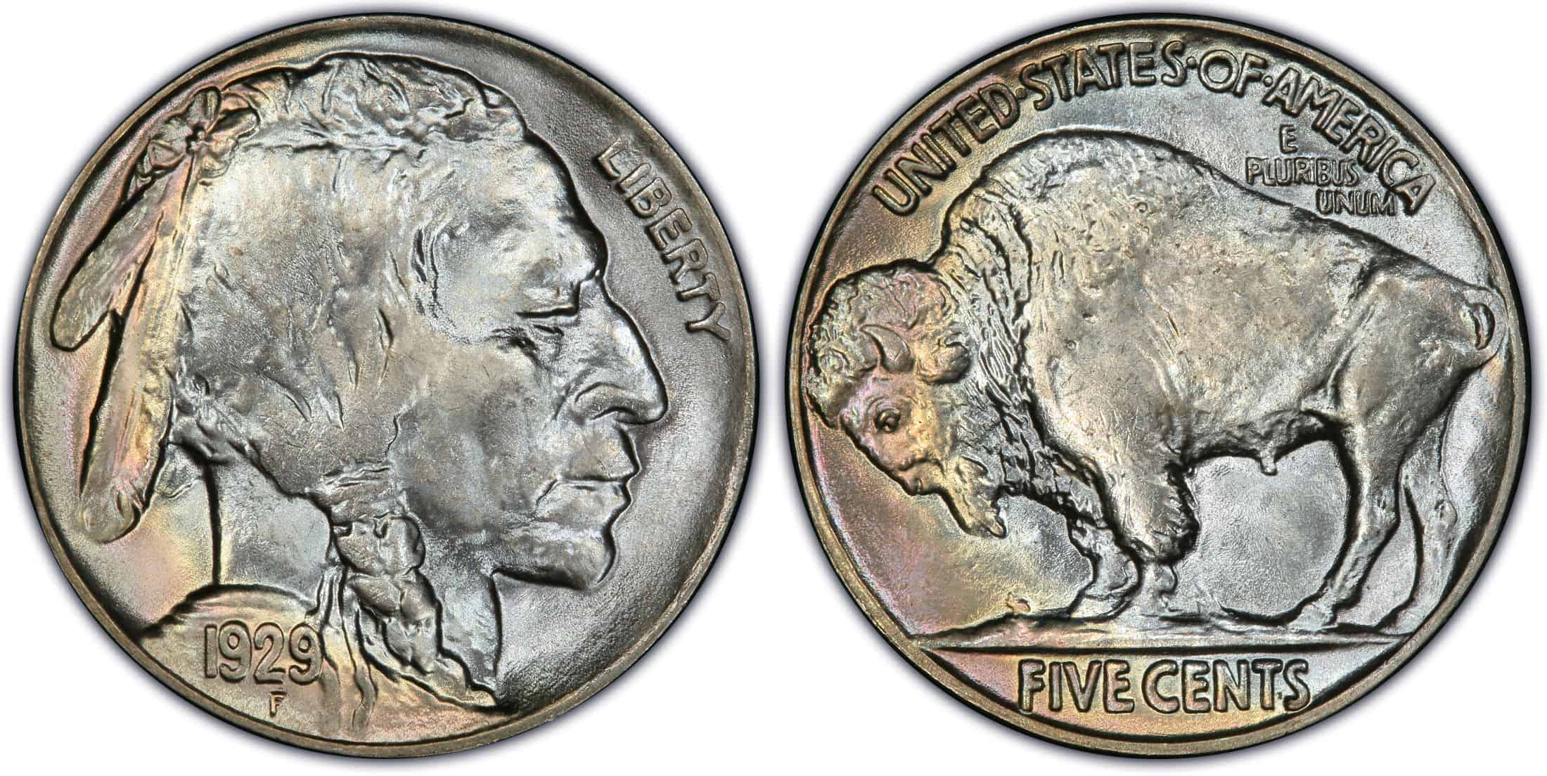 1929 No Mint Buffalo Nickel value