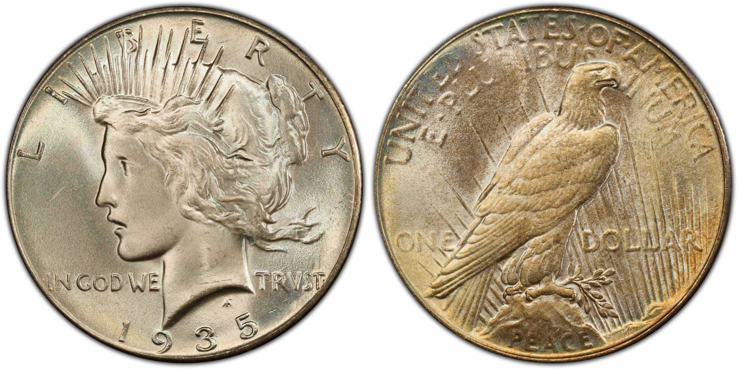 1935 No Mint Mark Silver Dollar Value