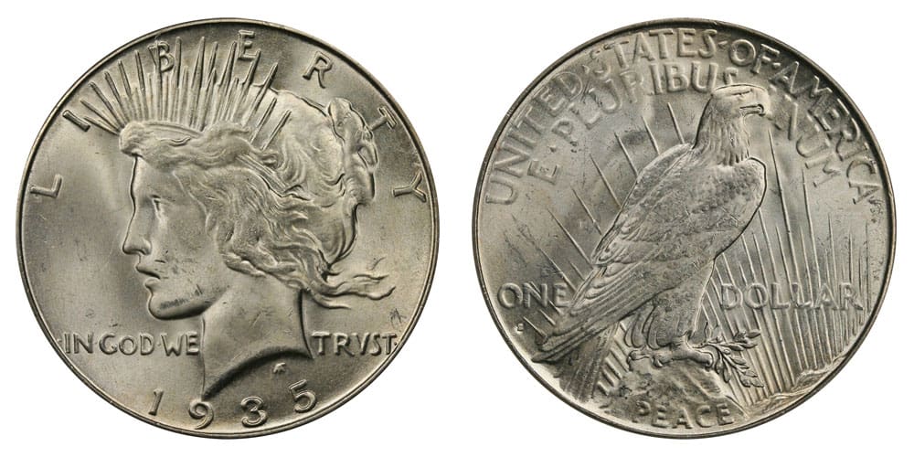 1935 San Francisco Mint Mark Silver Dollar Value