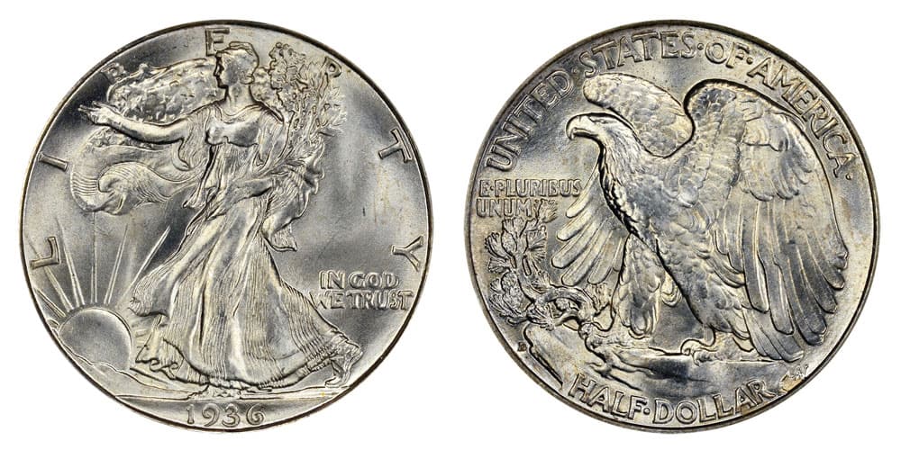 1936 Denver Mint Mark Half Dollar Value