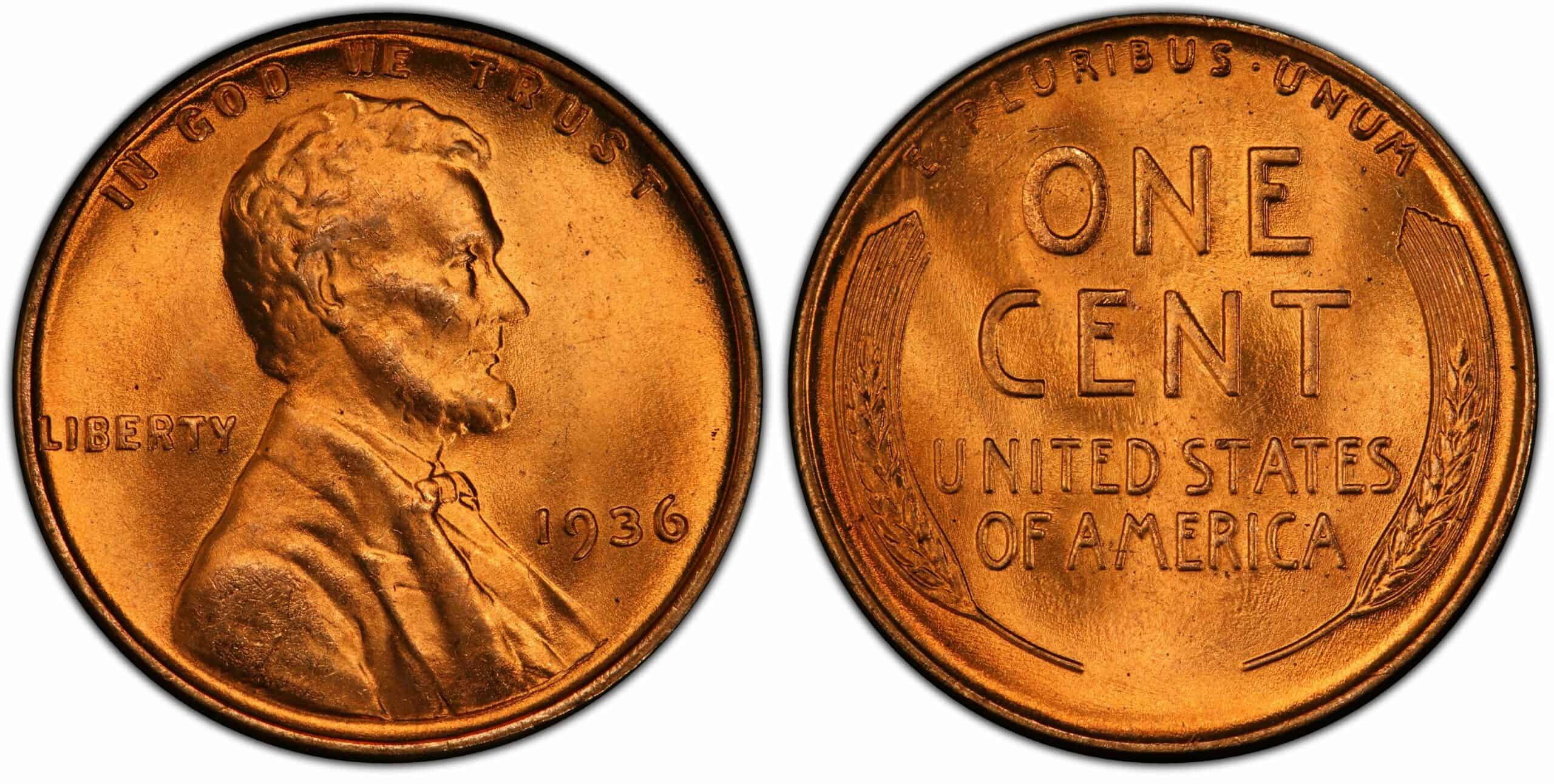 1936 No Mint Mark DDO Wheat Penny Value