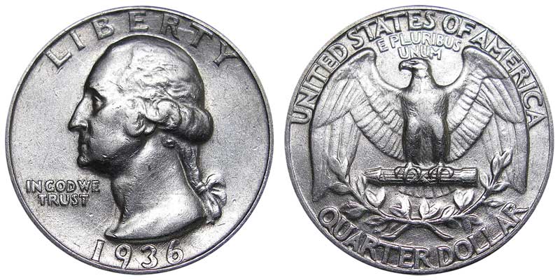 1936 No Mint Mark Quarter Value