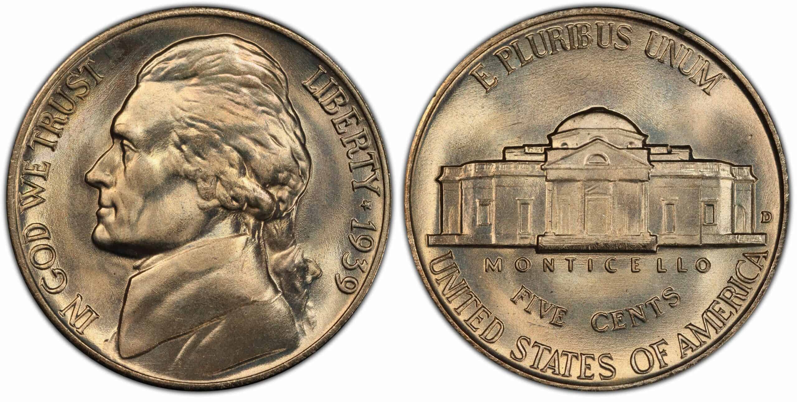 1939 D Nickel Value