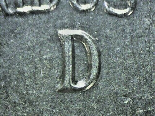 1944 D Nickel - Repunched Mint Mark Error