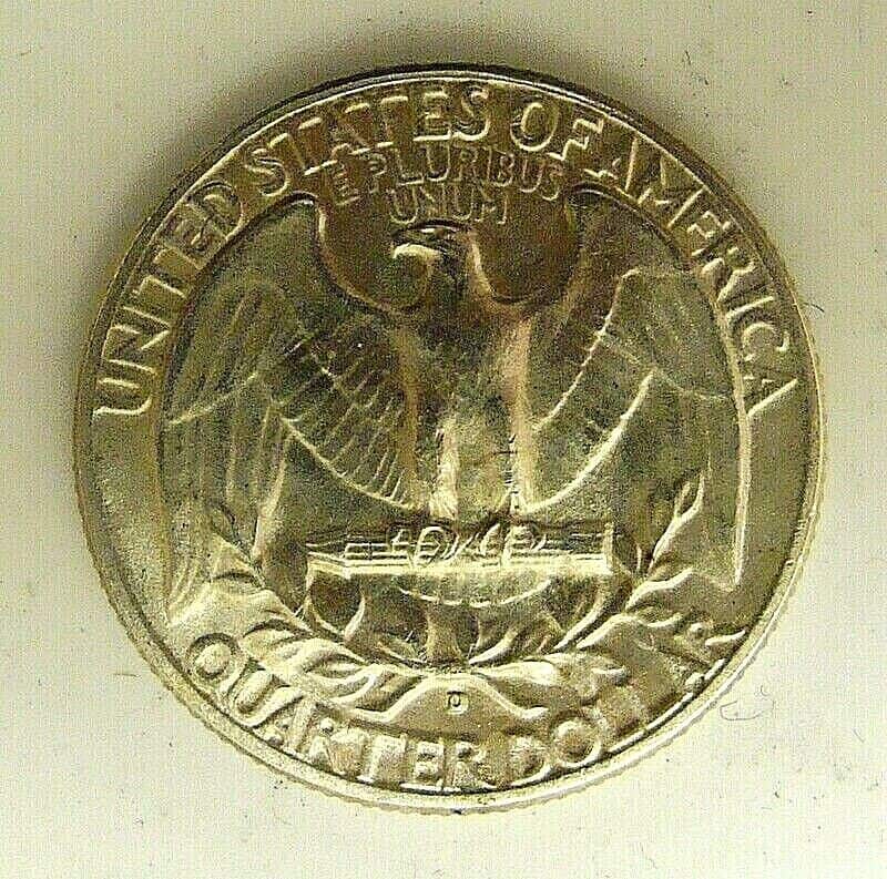 1951 Quarter Repunched Mint Mark Error