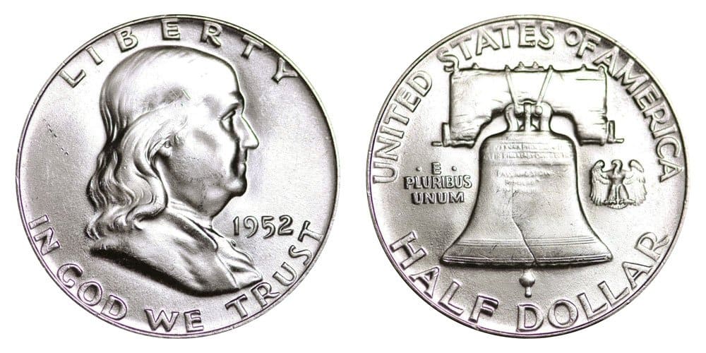 1952 No Mint Mark Half Dollar Value