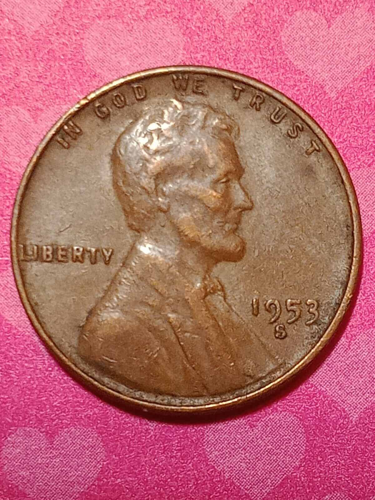 1953 Wheat Penny Doubled Die Error