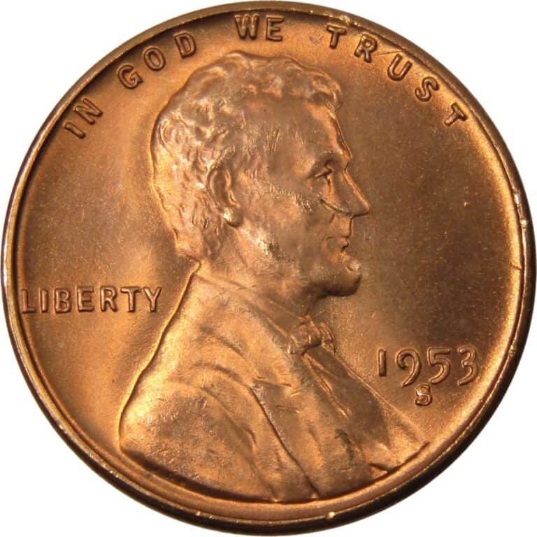 1953 Wheat Penny Value