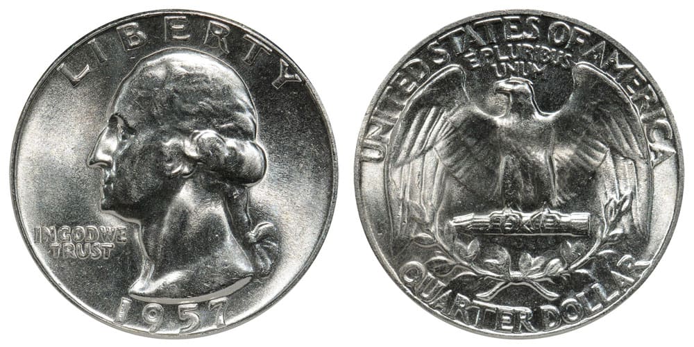 1957 No Mint Mark Quarter Value