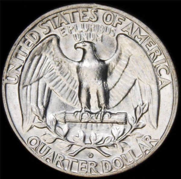 1957 Quarter Misplaced Mint Mark Error