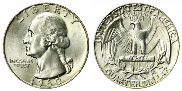 1960 “D” Quarter Value