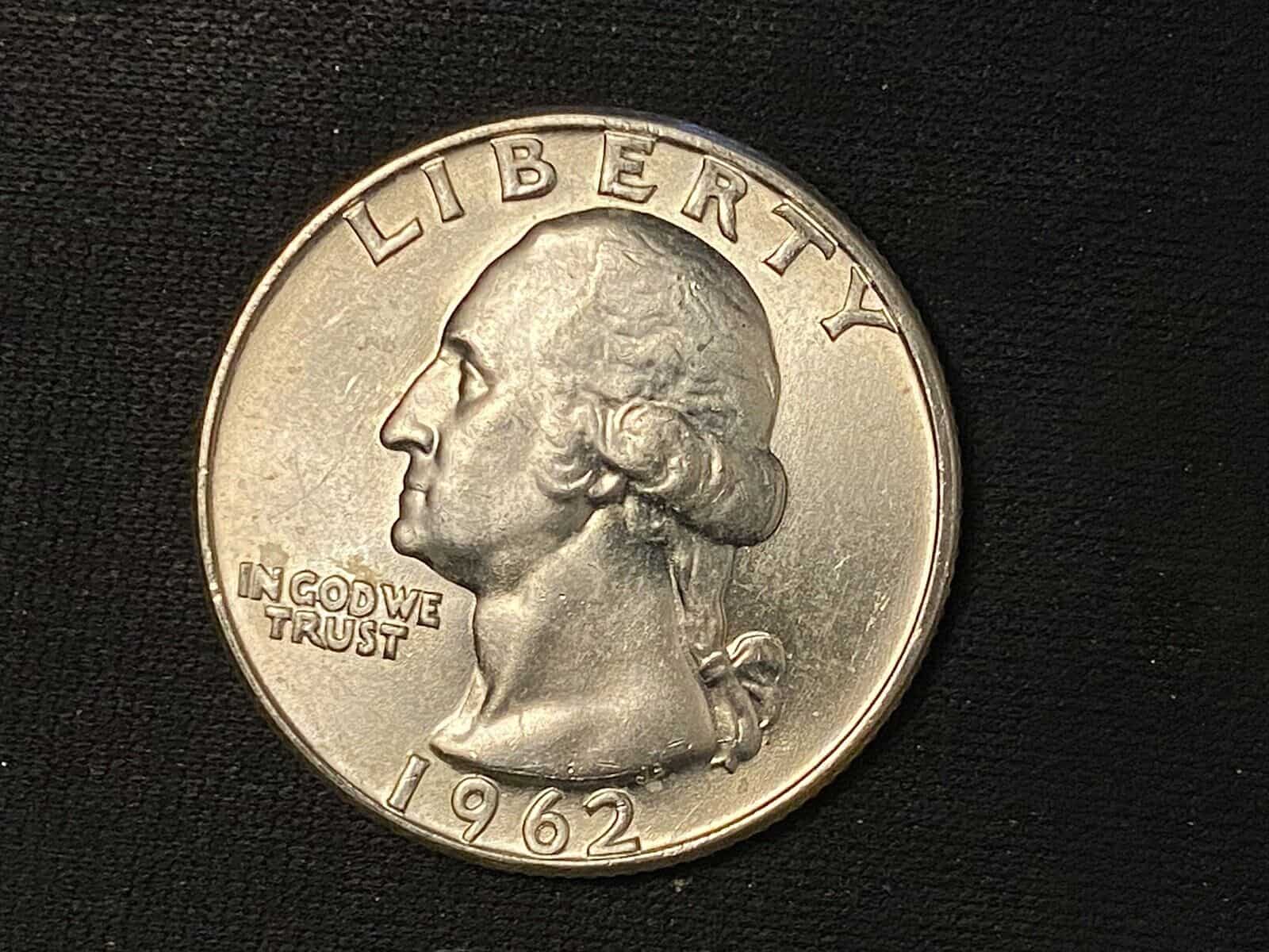 1962 Silver Quarter Doubled Die Error
