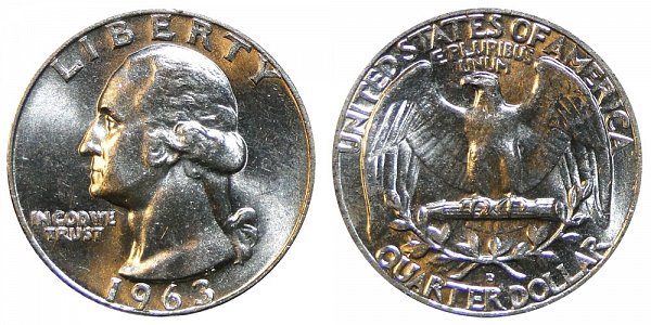 1963 “D” Quarter Value