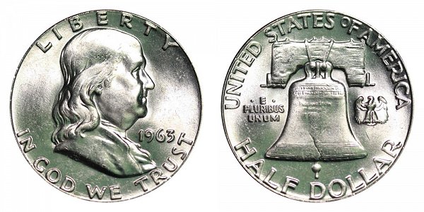 1963 No Mint Mark Half Dollar Value