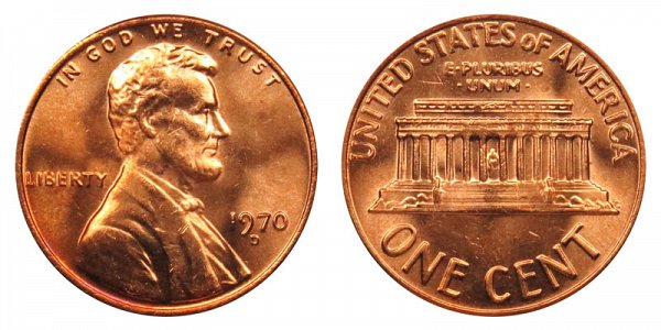 1970 D Penny Value