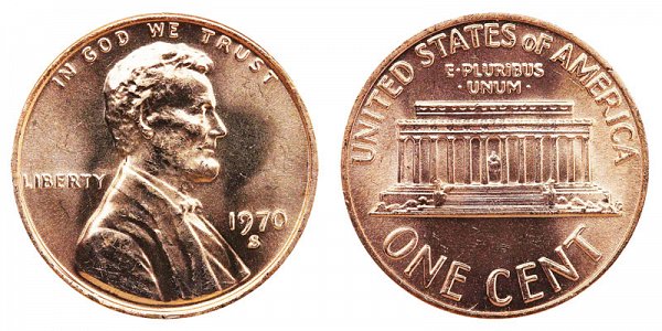1970 S Penny Value - Large Date, Low 7