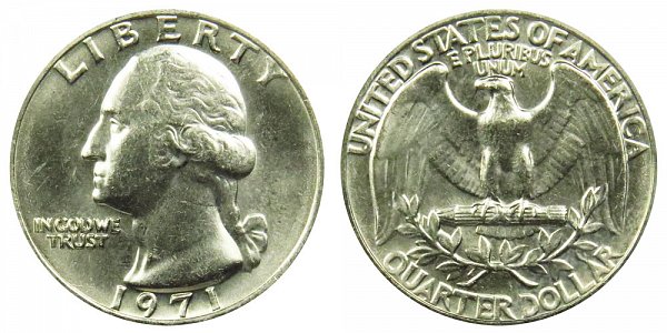 1971 No Mint Quarter Value